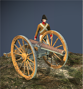 6-lber Foot Artillery
