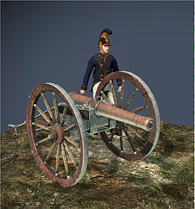 6-lber Foot Artillery