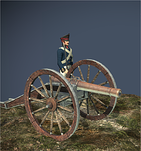 12-lber Foot Artillery
