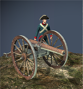 6-lber Foot Artillery
