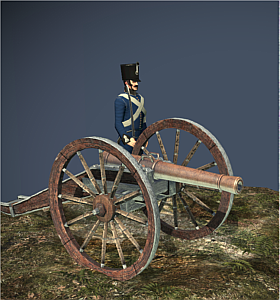 12-lber Foot Artillery
