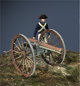 6-lber Foot Artillery