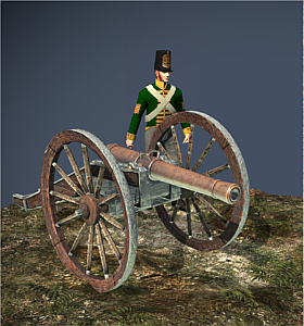 6-lber Foot Artillery