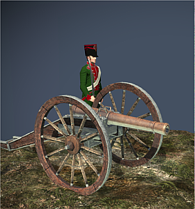 12-lber Foot Artillery