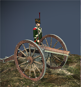 12-lber Foot Artillery
