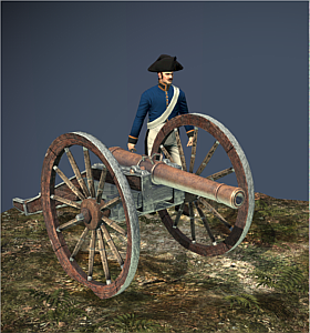6-lber Foot Artillery