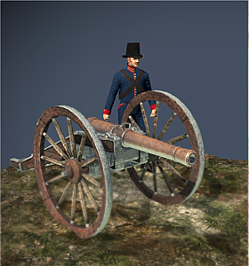 6-lber Foot Artillery