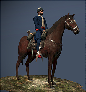 Mounted Nizam-I Cedit