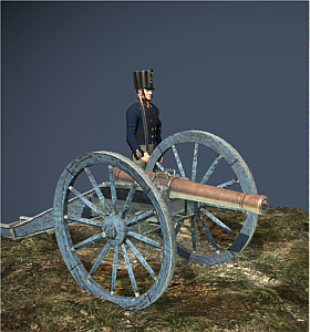 12-lber Foot Artillery