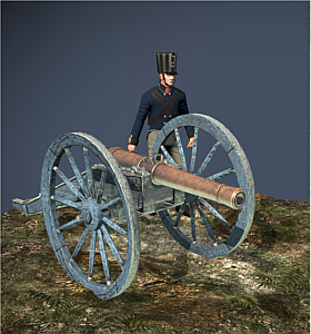 6-lber Foot Artillery