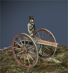 12-lber Foot Artillery