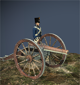 12-lber Foot Artillery