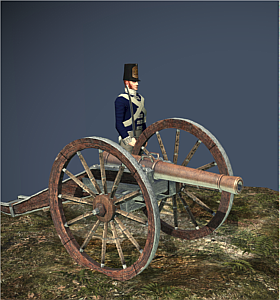 12-lber Foot Artillery