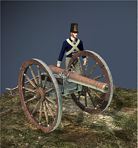 6-lber Foot Artillery
