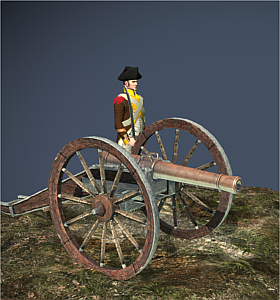 12-lber Foot Artillery
