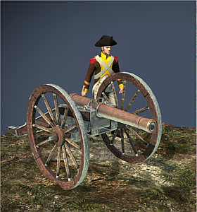 6-lber Foot Artillery