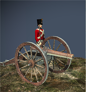 12-lber Foot Artillery