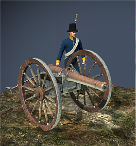 6-lber Foot Artillery