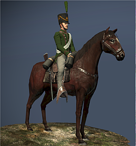 Mounted Jägers