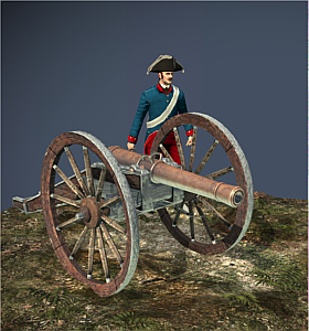 6-lber Foot Artillery