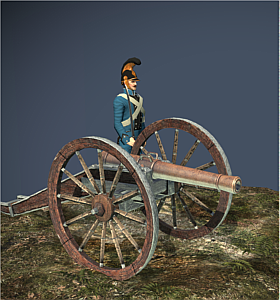 12-lber Foot Artillery