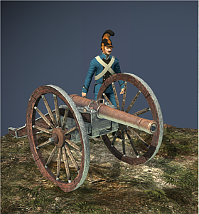 6-lber Foot Artillery